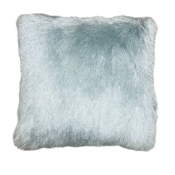 Nicole Miller Silver Throw Pillow - Picture 1 of 3